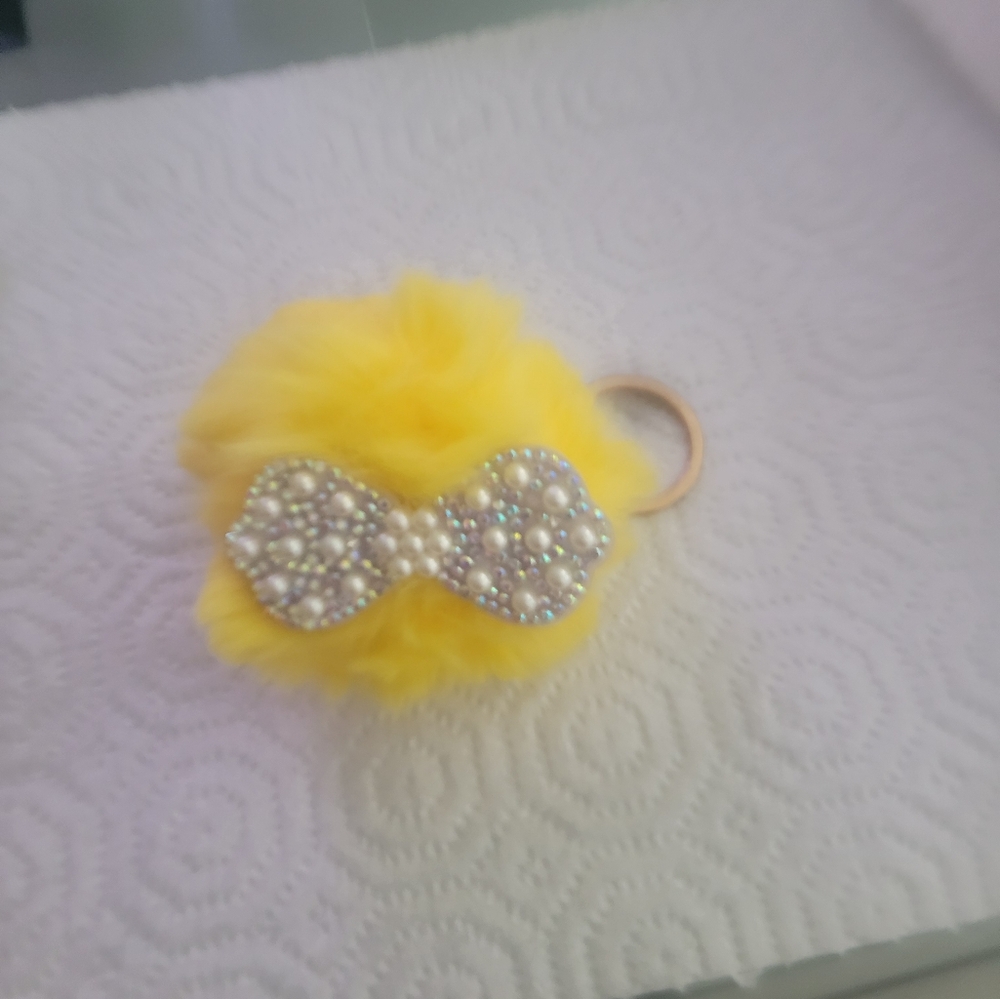 Pompom Keychain